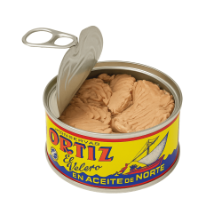 Weißer Thunfisch in Olivenöl Ortiz Dose 158g