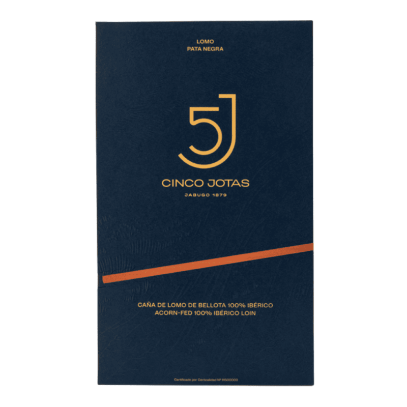 Buy the best Acorn-fed 100% Iberian Loin Cinco Jotas Bellota Sliced Pack