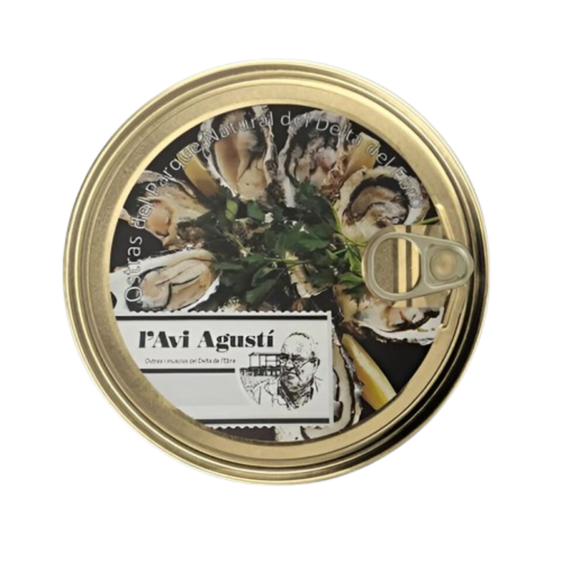 Ostriche Affumicate l'Avi Agustí 170 g | Prodotti Tipici Gourmet del Delta dell’Ebro