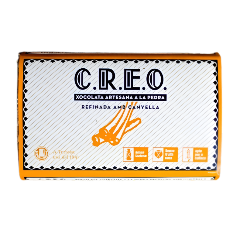 Chocolat Raffiné à la Pierre Cannelle CREO 200 g Tortosa
