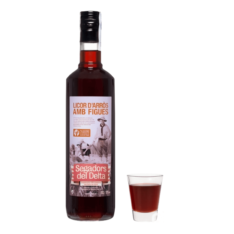 Liqueur de Figues Segadors del Delta - 700 ml – Artisanal du Delta de l’Èbre | Acheter en ligne