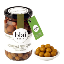 Olivas ecológicas arbequinas Blai Peris - 160gr