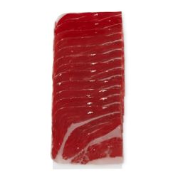 Joselito Gran Reserva Ham Sliced, presented in 100g packs. Premium gourmet product, sourced directly from Guijuelo